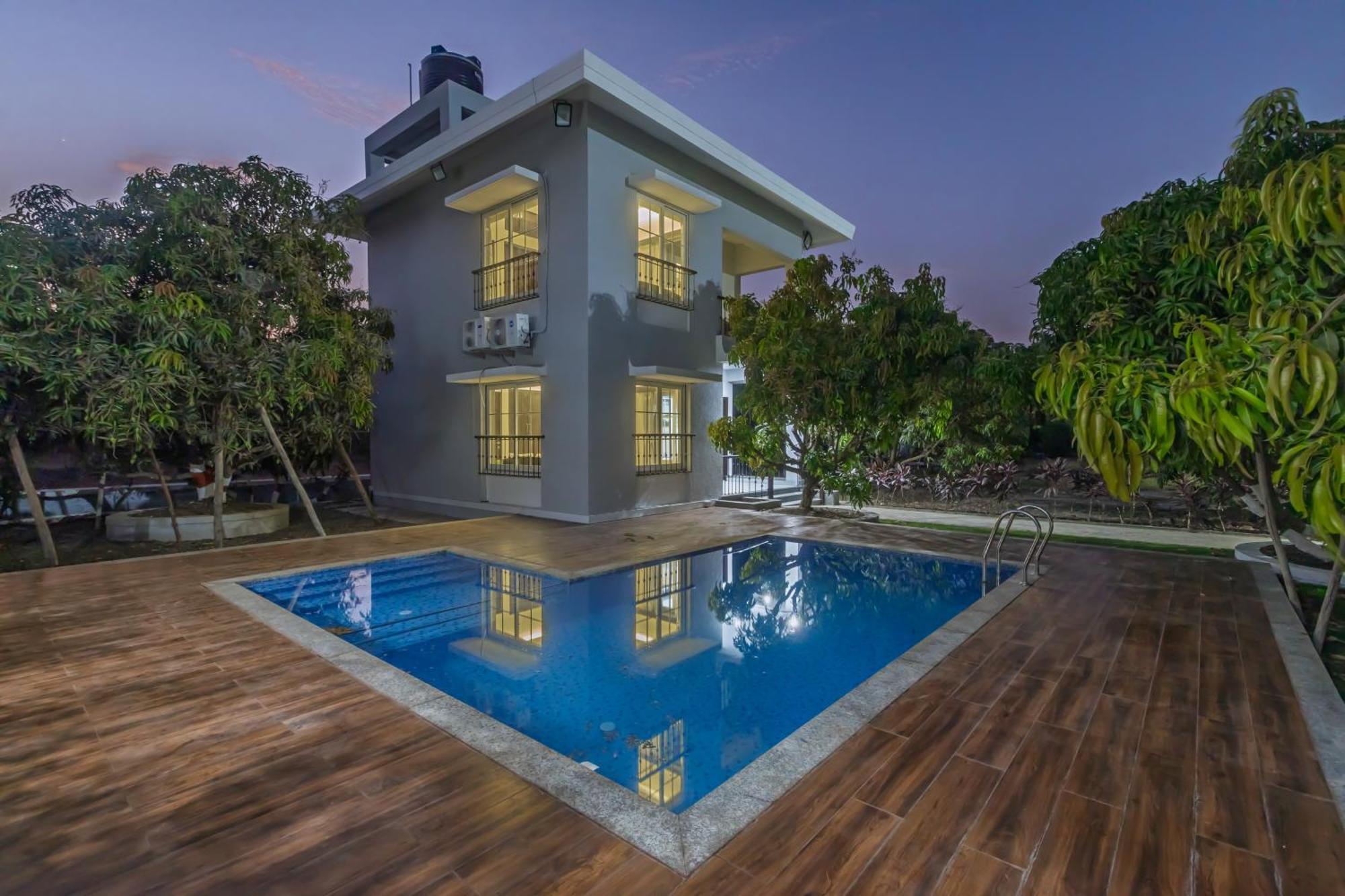 Saffronstays Serene Retreat, Alibaug Алибаг Экстерьер фото